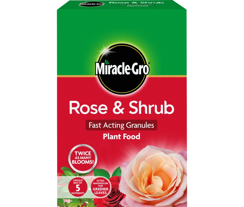 Iracle-Gro Rose And Shrub Fast Acting Granules Plant Food, 3 Kg