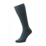 Thermal Half Hose Chunky Cable Rib Socks - Wool Rich - HJ2005 