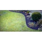2mm Thick Heavy Duty Lawn Edging Black - 5&quot; Deep 