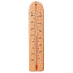 Wood Wall Thermometer 