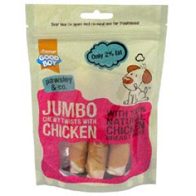 Armitage Good Boy Pawsley Jumbo Chewy Twists With Chicken 