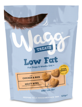 Wagg Low Fat Treats Treats 125g 