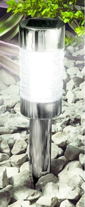Solar Stainless Steel Glass Marker Light 